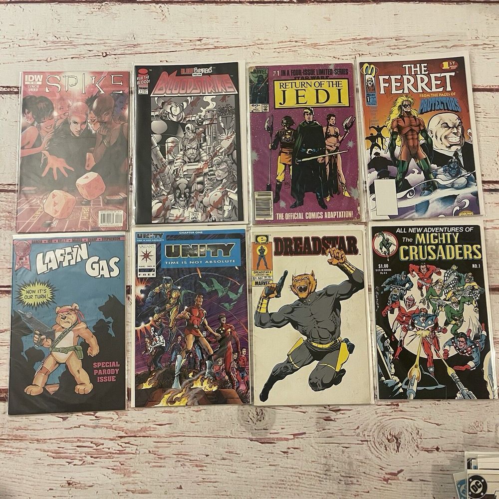 Comic Grab Bag Random 8 Comics Indie Great Mix Great Value